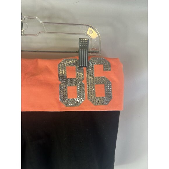 Vintage Y2K Victorias Secret PINK Fold Over Embellished Spell Out Booty Shorts - Picture 2 of 5